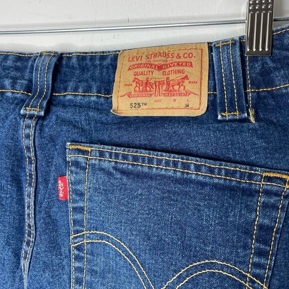 Vintage 2003 y2K Levi's Jeans Women's  8 Downtowner Bootcut - Picture 3 of 7